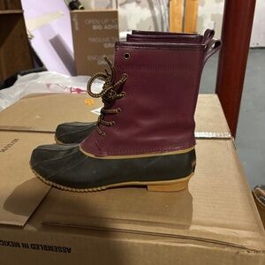 Lands end duck boot